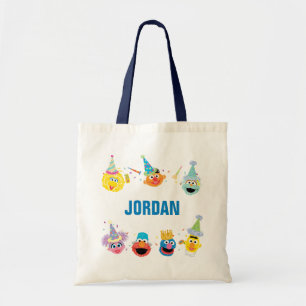 Tote Bag Célébration d'anniversaire confettis avec les amis
