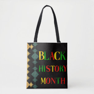 Tote Bag Célébration de 100 ans Mois de l'histoire des Noir