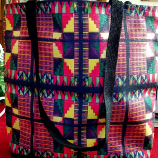 Tote Bag Célébration De Belles Couleurs Africaines