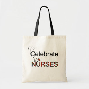 Tote Bag Célébrez le T-shirts et les cadeaux d'infirmièr