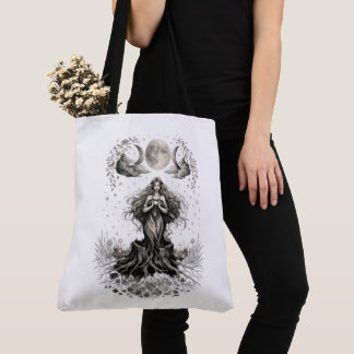 Tote Bag « Celle qui s'épanouit de l'ombre »