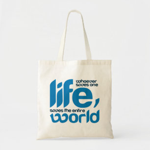 Tote Bag Celui qui sauve une vie