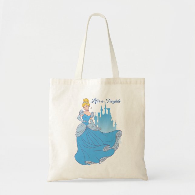 Tote Bag Cendrillon & Château Graphisme (Devant)