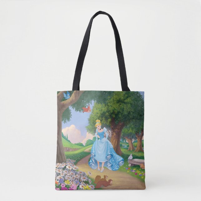 Tote Bag Cendrillon | Chaussures en verre (Devant)