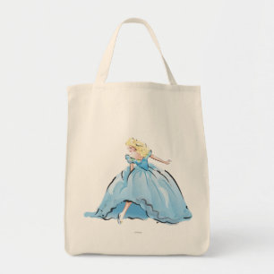 Tote Bag Cendrillon Et Sa Chaussure En Verre