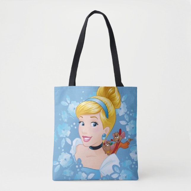 Tote Bag Cendrillon | Fragment Fleur Et Morceaux (Devant)