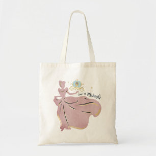 Tote Bag Cendrillon Silhouette "Danse jusqu'à minuit"