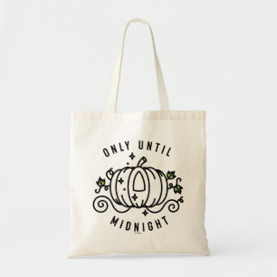 Tote Bag Cendrillon Transport Citrouille "Jusqu'À Minuit Se