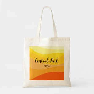 Tote Bag Central Park Automne Colonnes New York Texte perso