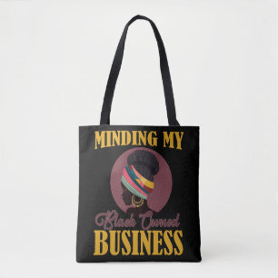Tote Bag CEO African AMERICAN Small Business