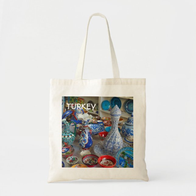 Tote Bag Céramique turque (Devant)