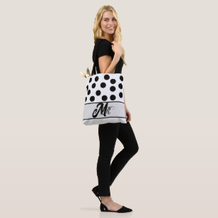 Tote Bag Cercle noir
