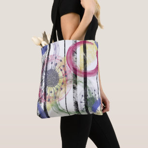 Tote Bag Cercles multicolores