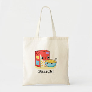 Tote Bag Céréales Corny Funny Lait Céréal Pun