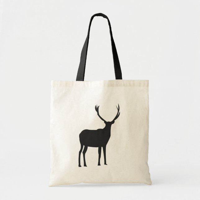 Tote Bag Cerf Rouge Adorable (Devant)