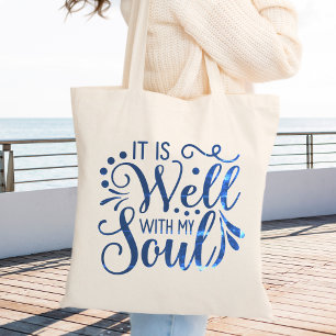Tote Bag C'est bien avec mon âme