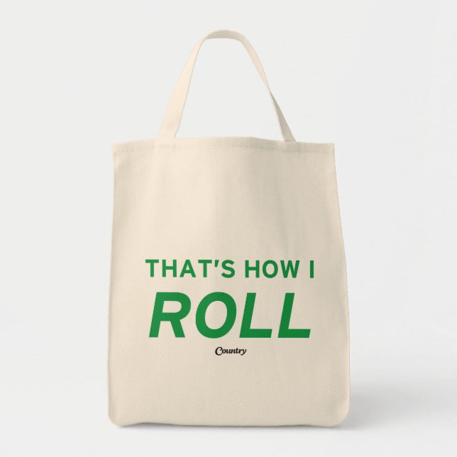 Tote Bag C'est comment je roule (Devant)