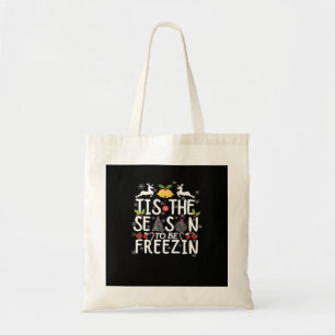 Tote Bag C'est la saison pour geler minimal propre