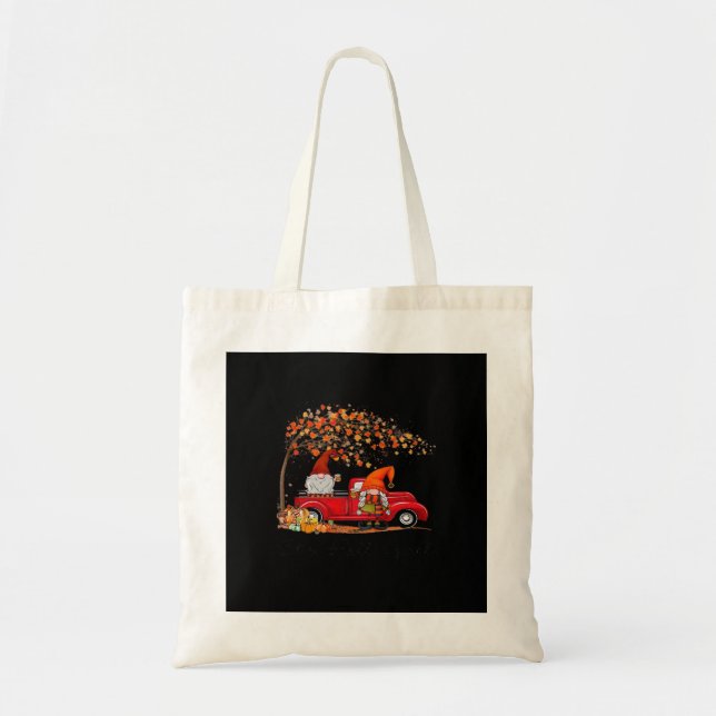 Tote Bag C'est l'automne à tous Pumpkin Halloween (Devant)