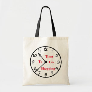 Tote Bag C'est L'heure De Faire Les Courses