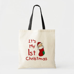 Tote Bag C'est Mes 1ers T-shirts et cadeaux de Noël
