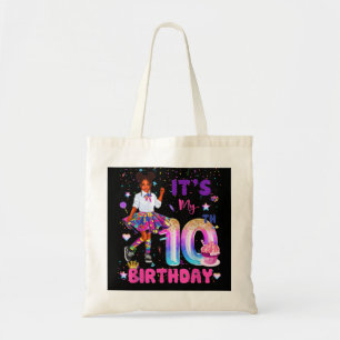 Tote Bag C'est mon 10e anniversaire Africaine Américaine Bl