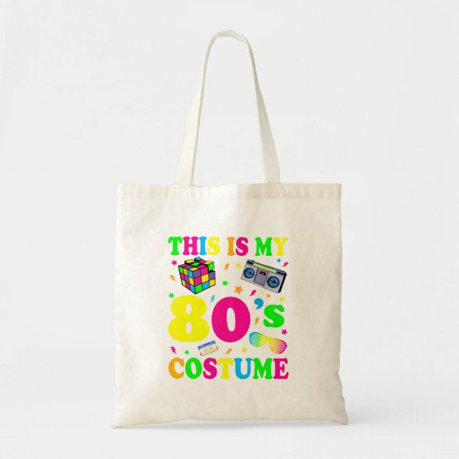 Tote Bag C'Est Mon Costume Costume Soirée Rétro Des Quatre- (Devant)