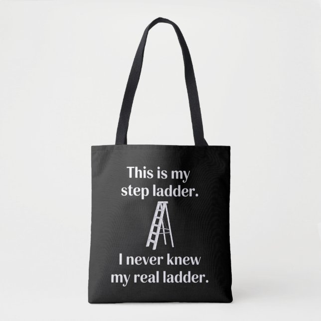 Tote Bag C'est Mon Échelle Sarcasme Rires Drôle Citation (Devant)