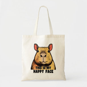 Tote Bag C'est mon joyeux visage - Capybara
