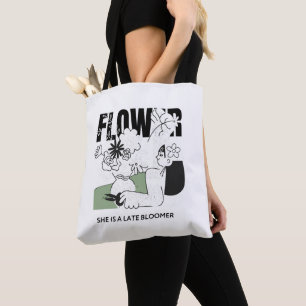 Tote Bag C'est une floraison tardive mais toujours belle
