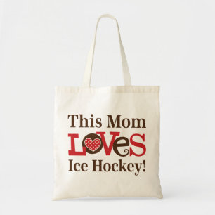 Tote Bag Cette maman adore le hockey sur glace