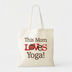 Tote Bag Cette maman aime le yoga