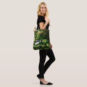 Tote Bag Cezanne - Maisons dans la verdure