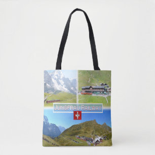 Tote Bag CH Suisse - Chemin de fer Jungfrau