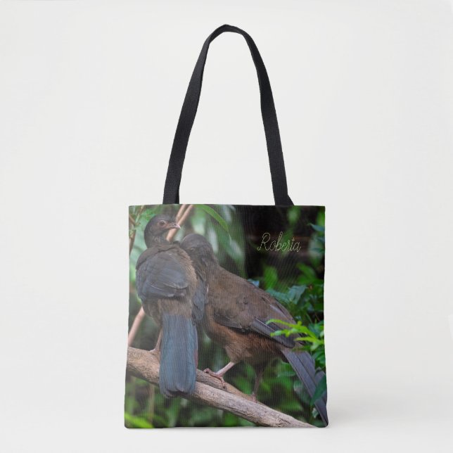Tote Bag Chachalacas du Chaco (Devant)