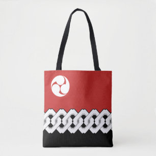 Tote Bag Chaîne et motif japonais traditionnels de