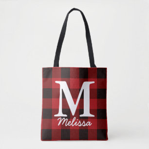 Tote Bag Chalet primitif Bison rouge Boeuf plat