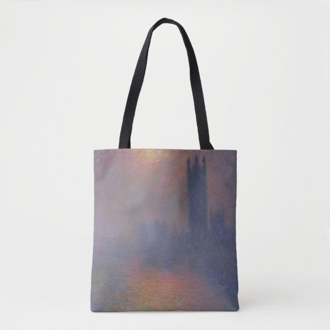 Tote Bag Chambres du Parlement, Londres, avec le Sun Breaki (Devant)