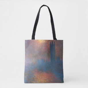 Tote Bag Chambres du Parlement, Londres par Claude Monet