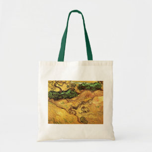 Tote Bag Champ avec deux lapins par Vincent van Gogh