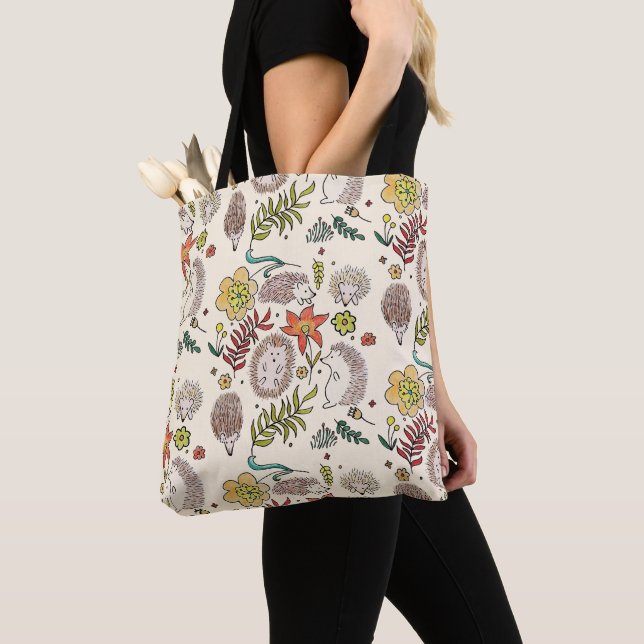 Tote Bag Champ de hérisson (De près)