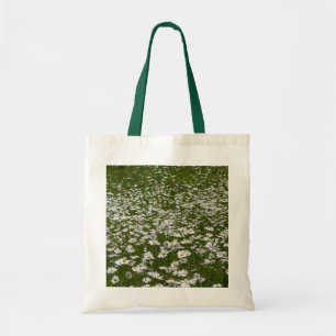 Tote Bag Champ de marguerites Fleurs sauvages de l'Alaska