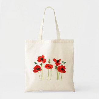 Tote Bag Champ de pavot par Wanda Zuchowski-Schick