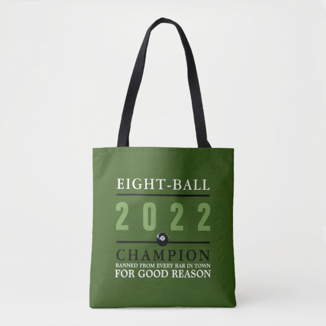 Tote Bag Champion de huit balles (Devant)
