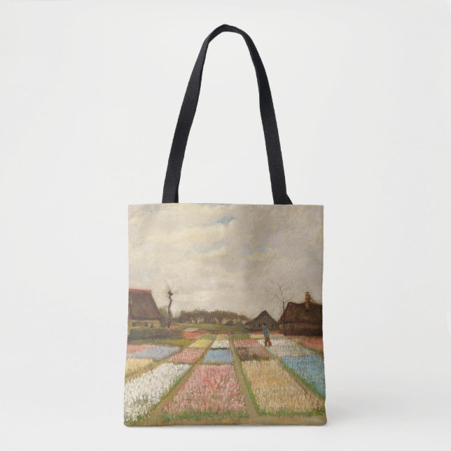 Tote Bag Champs de bulles | Vincent van Gogh (Devant)
