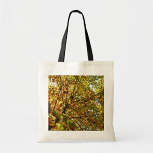 Tote Bag Changer la couleur verte et dorée de l'érable