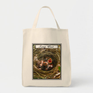 Tote Bag Chanter dehors - Fourre-tout