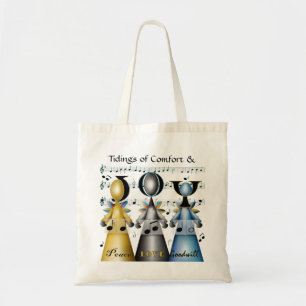 Tote Bag Chanteurs de Noël Tidings of Comfort and Joy