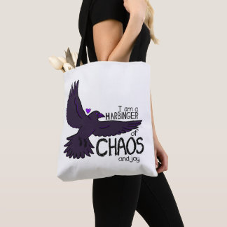 Tote Bag Chaos Crow Tapestry