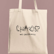 Chaos ? Nous calculons Cool amusant professeur de